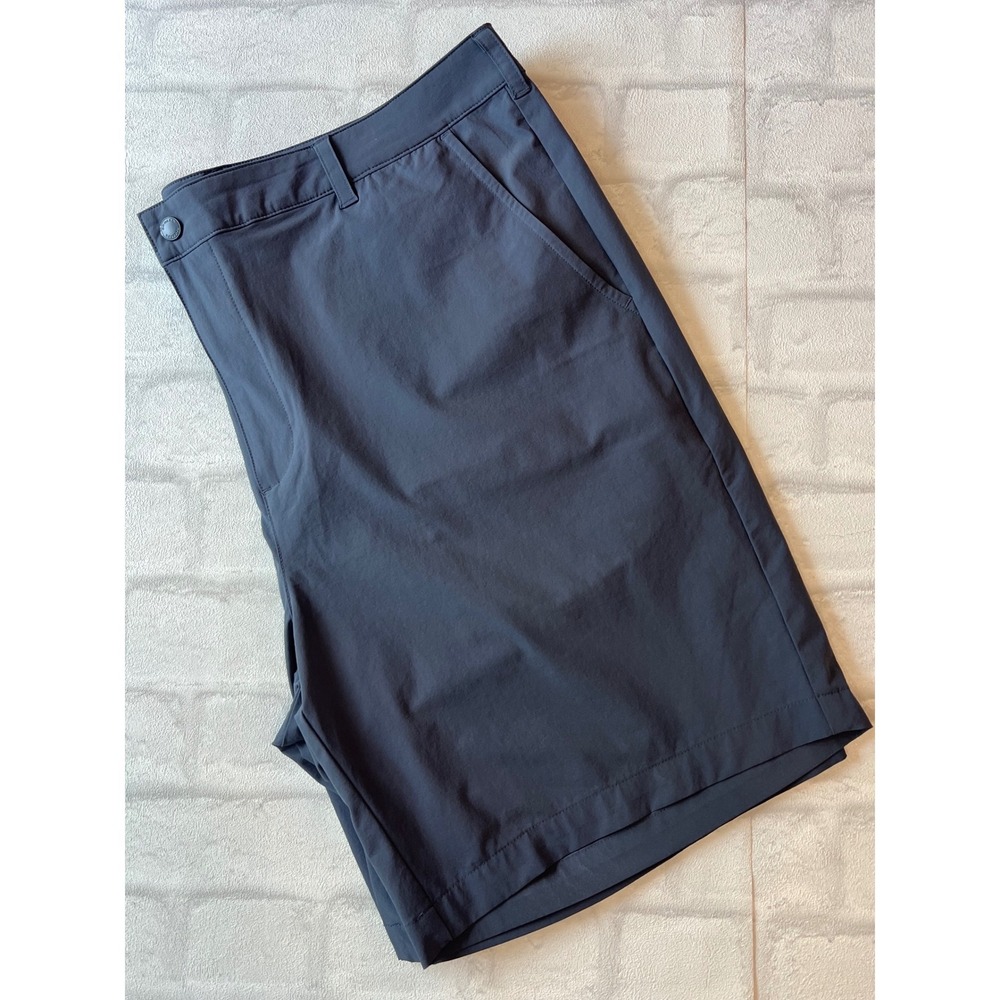 Onward Reserve Mens Performance Golf Shorts Navy Blue Stretch Size 38